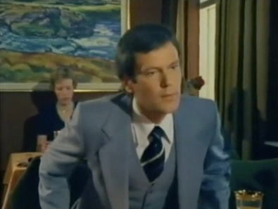 Desmond Bagley Running Blind - Hotel Husavik 4th floor restaurant - June 1978 © BBC Scotland