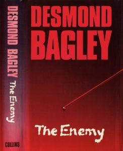 Desmond Bagley - The Enemy 1977 - Cover artist: Mark Lawrence © HarperCollins Publishers.