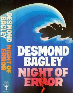 Desmond Bagley - Night of Error 1984 - Cover artist: Donald MacPherson © HarperCollins Publishers.