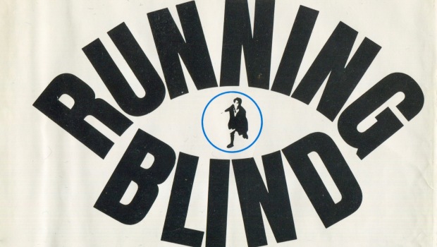 Desmond Bagley Running Blind - Desmond Bagley Running Blind - First American Edition - Cover design by Lawrence Ratzkin © Doubleday 1971